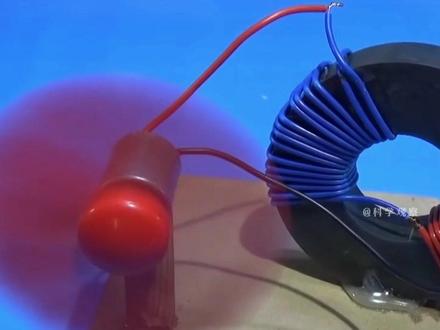 永磁体提供动力的风车#diy #创意 #制作过程