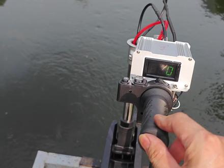 电动推进器搭配磷酸铁锂电池动力更强#船外机