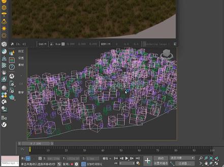 vray6新功能,散步工具制作森林。无需森林插件简单好用!#vray6 #3dmax教学