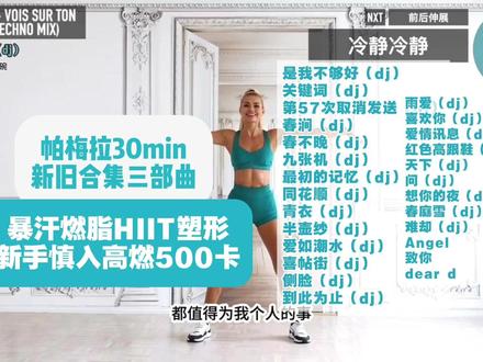 帕梅拉三部曲+新三部曲合集带全身拉伸&DJ配乐超卡点超燃脂 有氧健身操减脂塑形改善体态 瘦肚子瘦手臂瘦大腿 暴汗燃脂500大卡!中高强度 新手慎入 居家锻炼首选#帕梅拉 #帕梅拉三部曲 #健身操 #有氧运动 #减脂