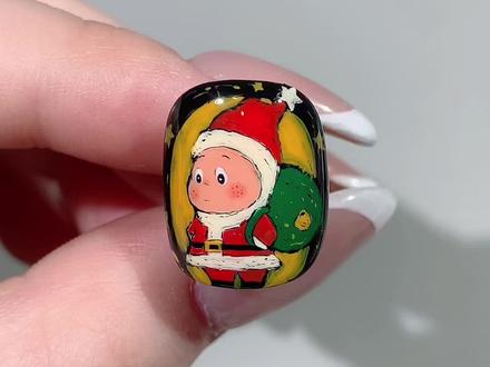 圣诞星星人🎄
#美甲 #可爱美甲 #美甲彩绘 #美甲分享 #美甲教程