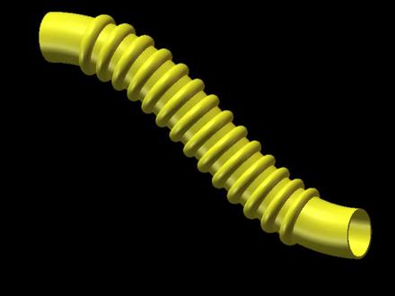 Solidwoks波纹管这样画,几步就搞定了!你可以试下!#solidworks #solidworks教学 #solidworks建模 #cad教程 @DOU+小助手 @DOU+上热门 @DOU+好生意 @电商小助手