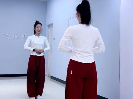 《摘一朵雪莲》背面口令分解#润润广场舞队 #摘一朵雪莲