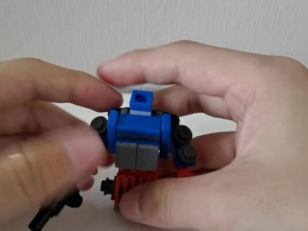 #乐高 MOC教程I变形金刚电影 迷你擎天柱