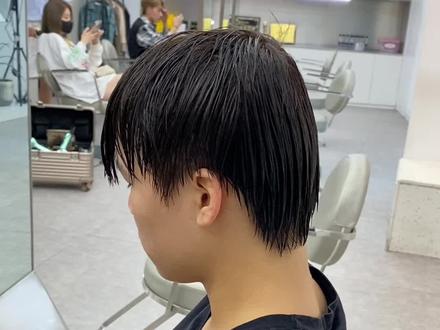 一下子就有叻味了#厦门发型设计 #微分碎盖 #韩式发型男生