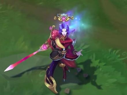 北极星神黛安娜炫彩及背景、极光的人间化身