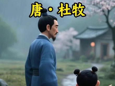 《清明》唐.杜牧#三年级语文下册预习 #古诗词 #古诗词背诵打卡 #创作者中心 #创作灵感