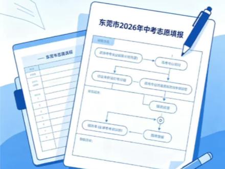三分钟讲清楚东莞市2026年中考志愿填报 #东莞中考 #志愿填报 #平行志愿