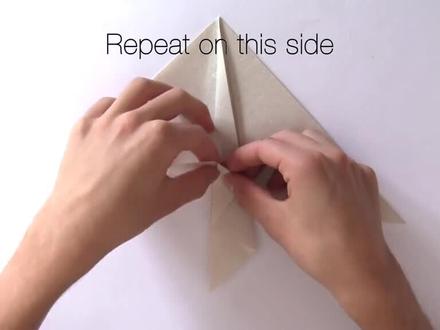 折纸仙鹤#折纸教程 #折纸 #手工折纸 #手工教程 #手工diy #手工 #折纸玩具 #仙鹤