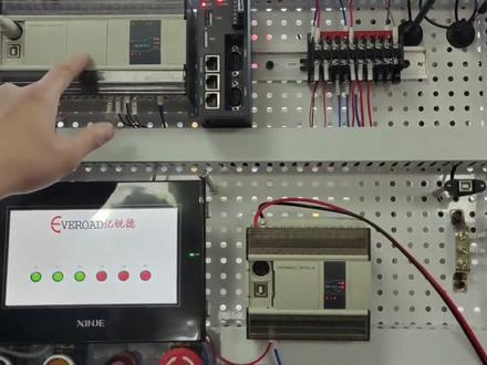 信捷多个PLC通讯,X-NET现场总线方案,比传统Modbus通讯速度更快、全双工同时读写#总线控制 #电气