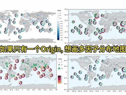 Origin绘制多因子分布地图
多图层绘图教程
pie map
#origin #科研绘图#origin绘图#sci绘图#研究生