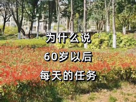 六十岁以后就应该善待自己,要学会吃喝玩乐……