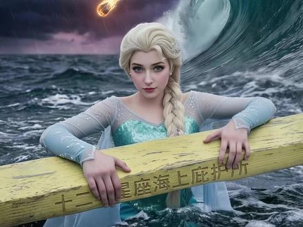 洪水末世来袭,12星座决定你的海上庇护所 #ai创作浪潮计划 #ai创作激励计划 #解压视频 #创意视频 #AI视频 @DOU+小助手