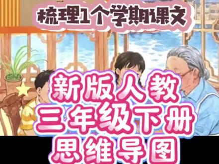原创新版人教三年级下册语文思维导图
每天画一幅,沉浸式记重点
打印黑白版:写字涂色方便快捷
打印浅色版:描摹上色真实自然
一图梳理课文
高效提分
原创设计
感谢喜欢
#小学语文 #创作者中心 #创作灵感 #三年级语文 #思维导图