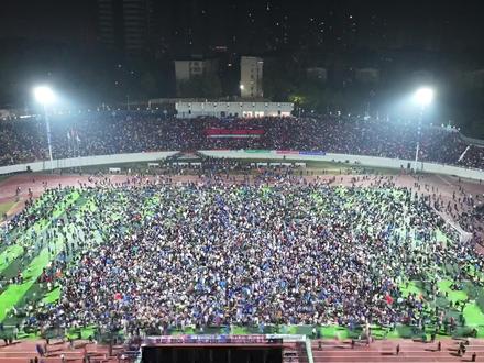 湘超半决赛,永州队战胜长沙队。在永州体育场的第二现场、各县市区设立的第三现场全场欢呼,为家乡球队喝彩!
#湘超永州 #永冲锋 #半决赛长沙vs永州 #第二现场 #第三现场