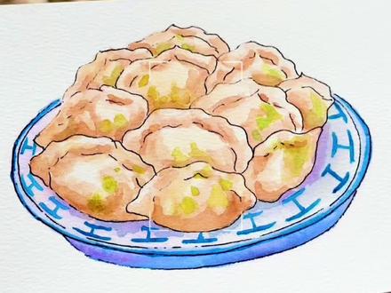 水彩饺子 乖宝们~
你们喜欢吃什么馅的饺子🥟??
图:📕木木
#真实生活分享计划 #跟着抖音学画画 #固体水彩 #画画 #手绘教程