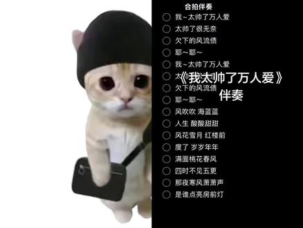 和 @呓语 一起 #合拍 我太帅了万人爱😏#我太帅了万人爱 #唱歌 #抽象 #合唱伴奏