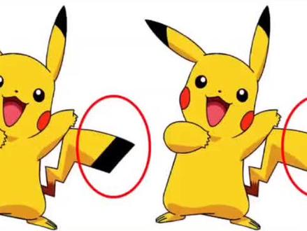 我找到黑色尾巴皮卡丘了!#曼德拉效应 #皮卡丘 #宝可梦