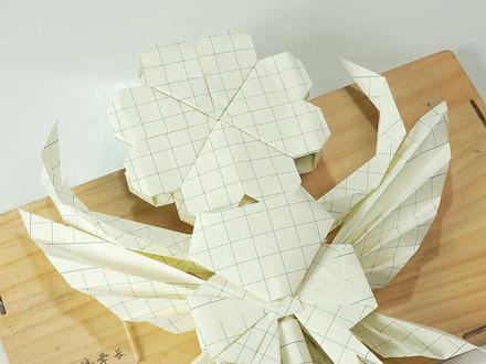 教你用纸做瑶时之祈愿法杖,四叶草魔法棒~ #手工diy #折纸教程 #创意手工