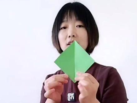 美工剪纸《松树》#手工剪纸 #手工 #创意