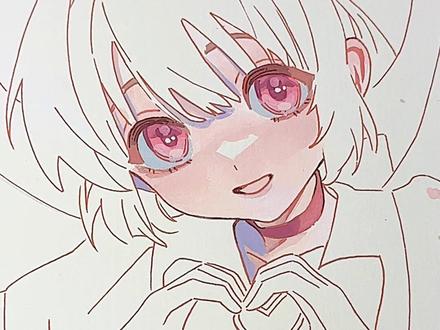 【干货】丙烯肤色画法 #手绘 #木之本樱 #魔卡少女樱 #歌马丙烯马克笔