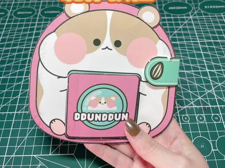 免裁剪款小仓鼠安静书制作教程分享#安静书 #制作过程