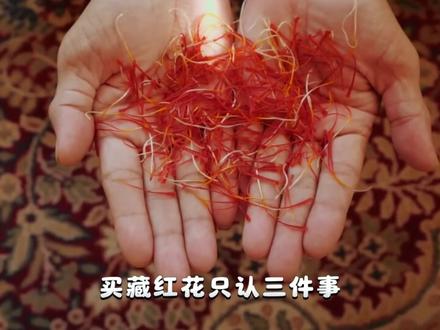 真正的藏红花,原来我们都被骗了 一公斤藏红花,十五万朵花的柱头,全手工采摘。教你一眼辨真假,别再买错了#藏红花 #伊朗藏红花 #美食