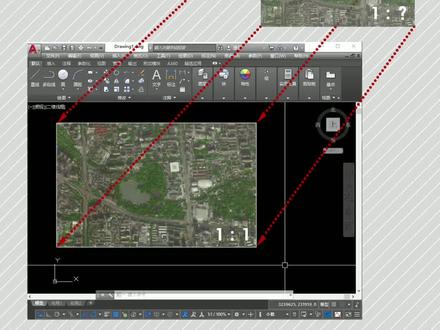 基础操作示范|CAD|建筑·景观·城市
想用地图来描图建模?
卫星地图导入CAD时,
如何缩放到1:1真实尺寸?
#非佚名软件 #非佚名作品集