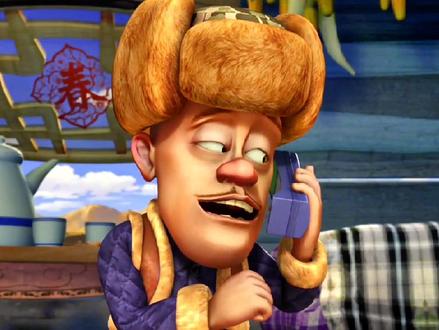 光头强不仅善良,而且还很孝顺……#熊出没 #光头强 #漫开心 #感动