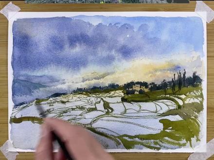 水彩画梯田 水彩风 水彩画 风景画 水彩风景
水彩教程 水彩过程 水彩团练 风景画 水彩风景 水彩 风景写生 水彩写生#水彩#水彩风景#水彩教程#水彩写生#绘画