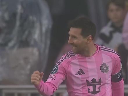 达成900球里程碑,梅西创下足坛最快最年轻纪录 #梅西 #迈阿密国际 #C罗