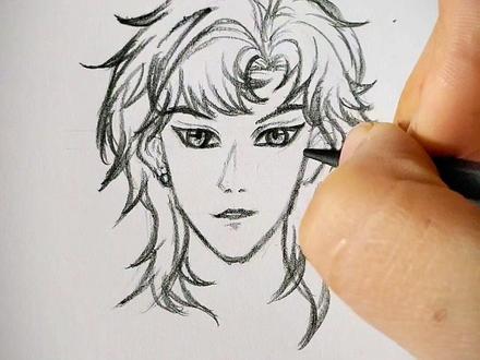 什么样的男生算帅哥#简笔画#帅哥#绘画教程 #画画#创意美术