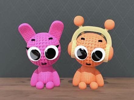 渴望友情的布莱克! #节奏盒子 #二次元 #动画