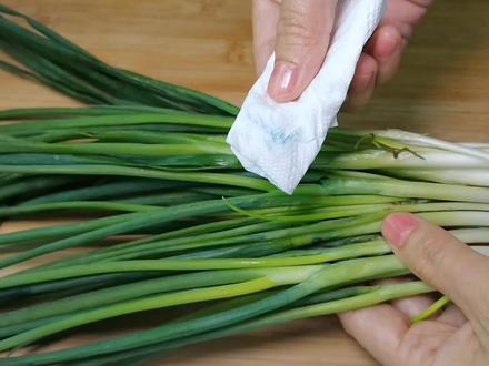 染色香葱和蔬菜能吃吗?看完视频长见识了,早点知道就好了