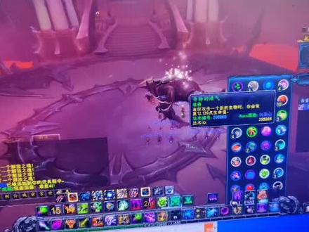 #魔兽世界 #术士 @抖音小助手 视频较早,难度八相同套路轻松碾压,恶魔术大哥组队估计也能1带4