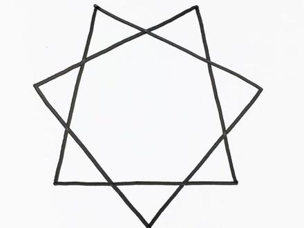 第169集|七角星的画法✨#简笔画 #七角星 #每日亲子陪伴 #vlog日常 @DOU+小助手