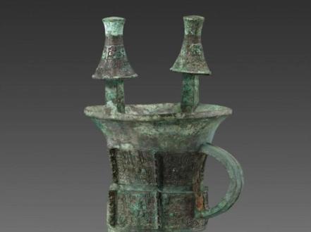 如何区别青铜爵和青铜斝 #热点 #