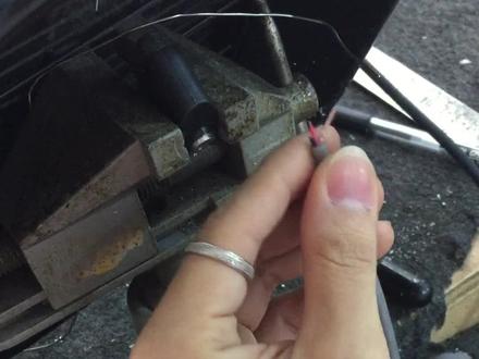 自己DIY耳机线第三步怎么焊接线 #手工diy