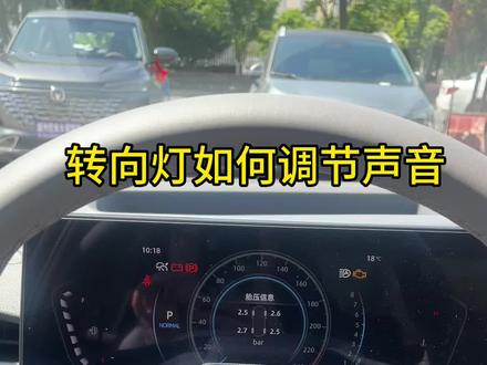 汽车转向灯也是可以调节声音,还可以调节声音大小#长安汽车 #锐程plus #五一到长安大券在握