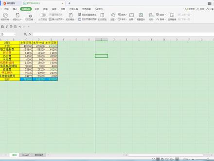 WPS表格快速进行单色打印设置#excel技巧 #office办公技巧