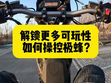 关闭动能回收♻️欢迎来场地试驾#虬龙极蜂 #极蜂改装