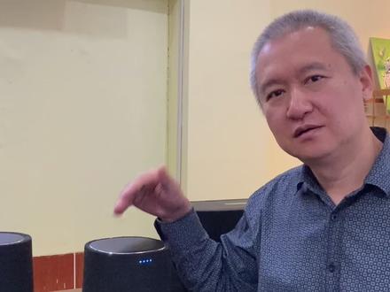 主播一句话撩得小薇害了羞哈曼卡顿音乐魔力ONE音质对比B&O A1二代#蓝牙音箱