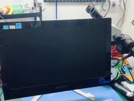联想c340一体机开机黑屏,拆机需要注意的以及维修过程,多次维修经验总结#同城#一体机#马鞍山完美电脑#马鞍山