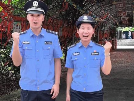 #高考加油 昭平警方为青春护航!