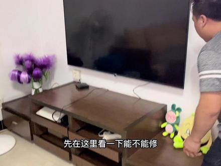 长虹电视出现横条纹闪烁怎么修有声音无图象怎么回事#老曹电器维修清洗 #长沙长虹电视机维修 #电视维修