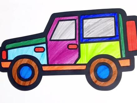 #简笔画 #儿童简笔画 #简笔画教程 #亲子简笔画 #育儿简笔画 儿童简笔画教程皮卡车