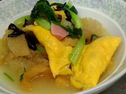 三鲜皮肚好吃有诀窍,好多人都不知道,多做一步,汤浓味鲜超好吃