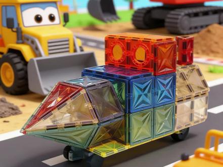 磁力片挑战101之⑥⑦钻孔车 磁力片拼出的钻孔车,是小小探险家的“地下飞船”。它轻轻一钻,泥土就变成星辰,把黑暗的地底,凿出一条通往童话的隧道~
#磁力片 #钻孔机 #工程车玩具 #热门 #抖加小助手