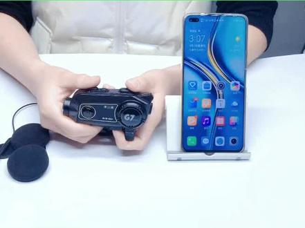#艾骑G7pro 的使用操作指南(四):手机通话功能,WiFi连接摄像前后双摄如何同时显示在手机上#艾骑 #头盔耳机 #摩托车 #行车记录仪