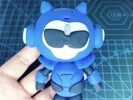 《迷你特工队》特工玩具也来战斗,一起对抗怪物#亲子#粘土#手工#育儿#动画#迷你特工队